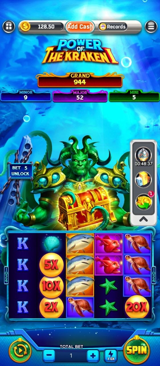 Power of the Kraken gameplay screenshot